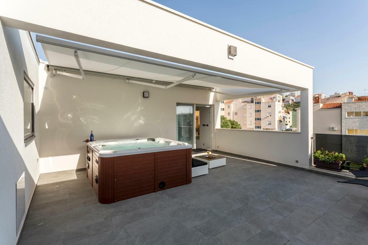 Sea Pearl Luxury Apartment Podstrana Bagian luar foto